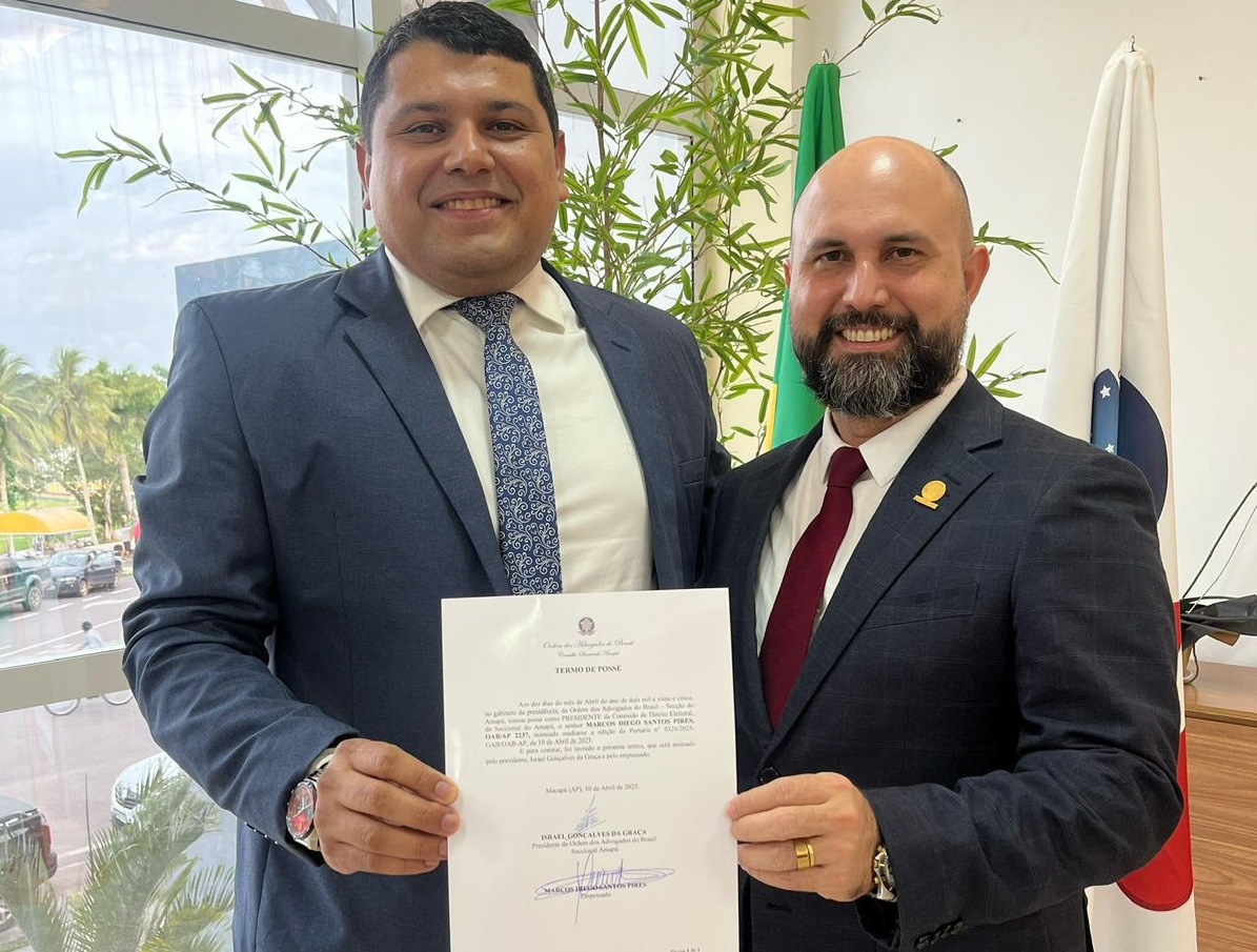 OAB-AP empossa novo presidente da Comissão de Direito Eleitoral